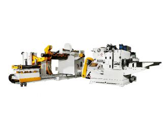 強力厚板三合一開卷（juàn）整平送料機（厚度：0.8-9.0mm）